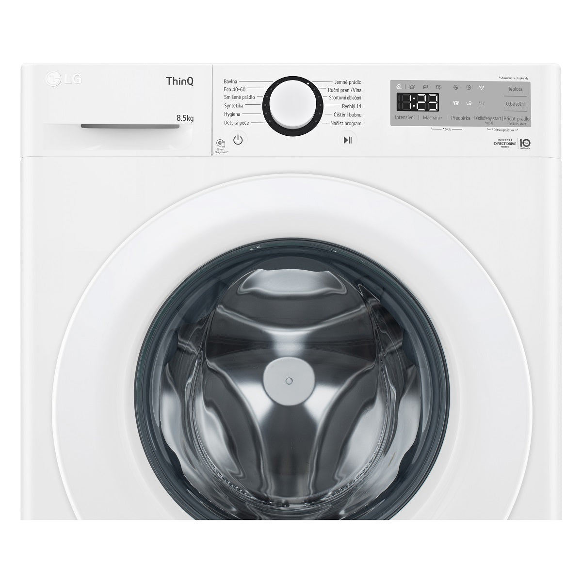 Práčka s predným plnením LG FA2S8V3GN3H, 8,5 kg