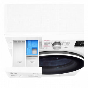Práčka s predným plnením LG FA94V5UVW0, A, 9kg