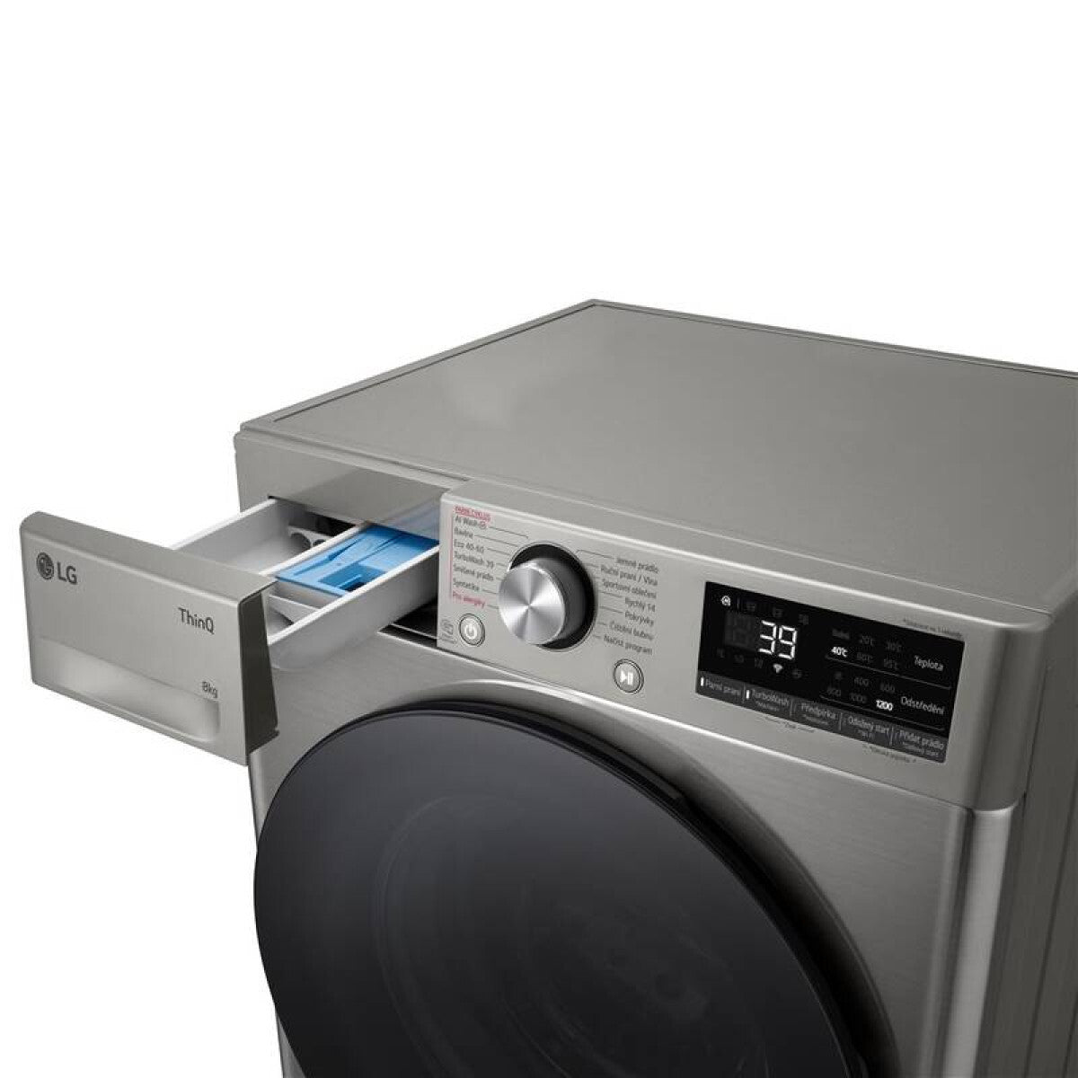 Práčka s predným plnením LG FLR7A82PG, A, 8kg