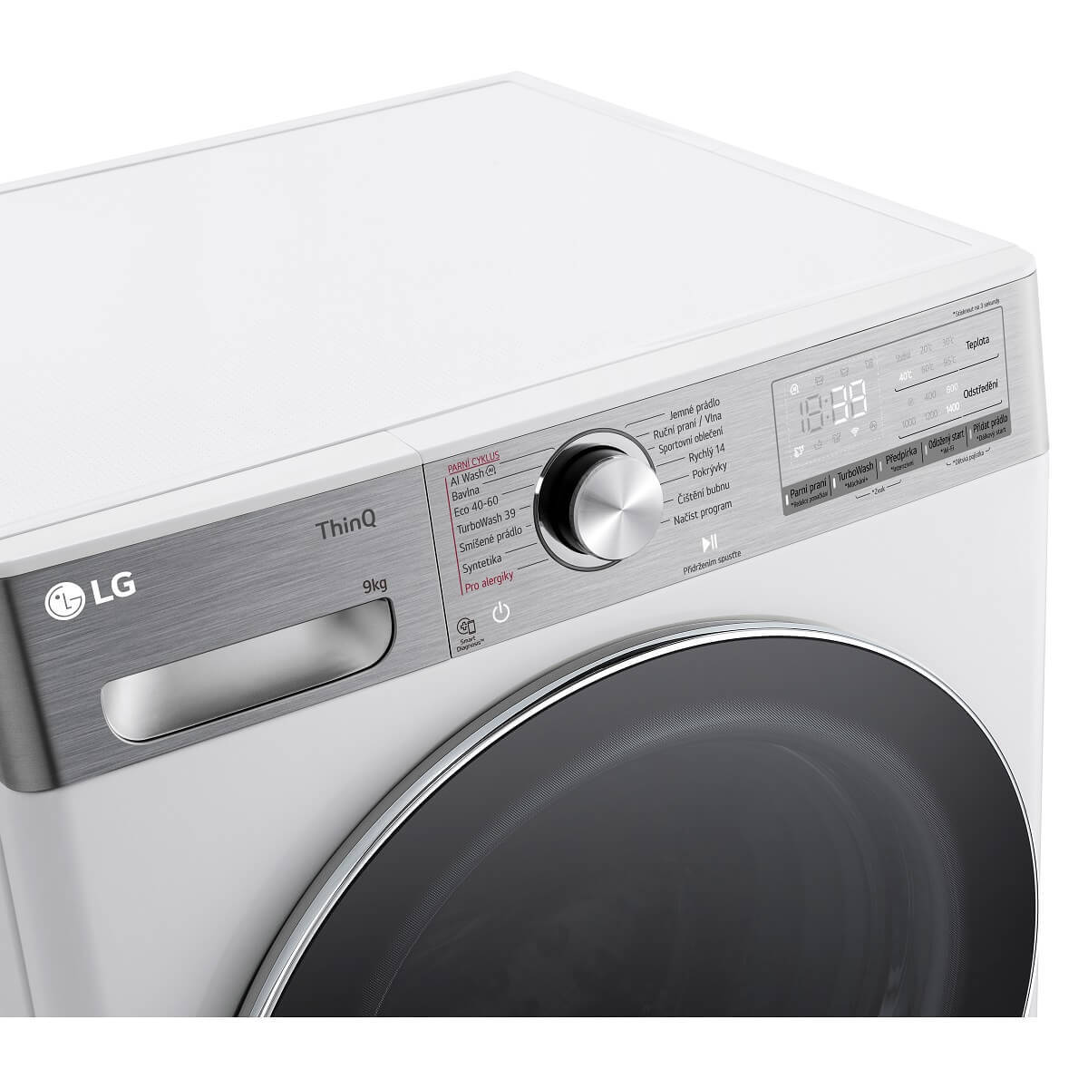 Práčka s predným plnením LG FSR9A94WC, A, 9kg
