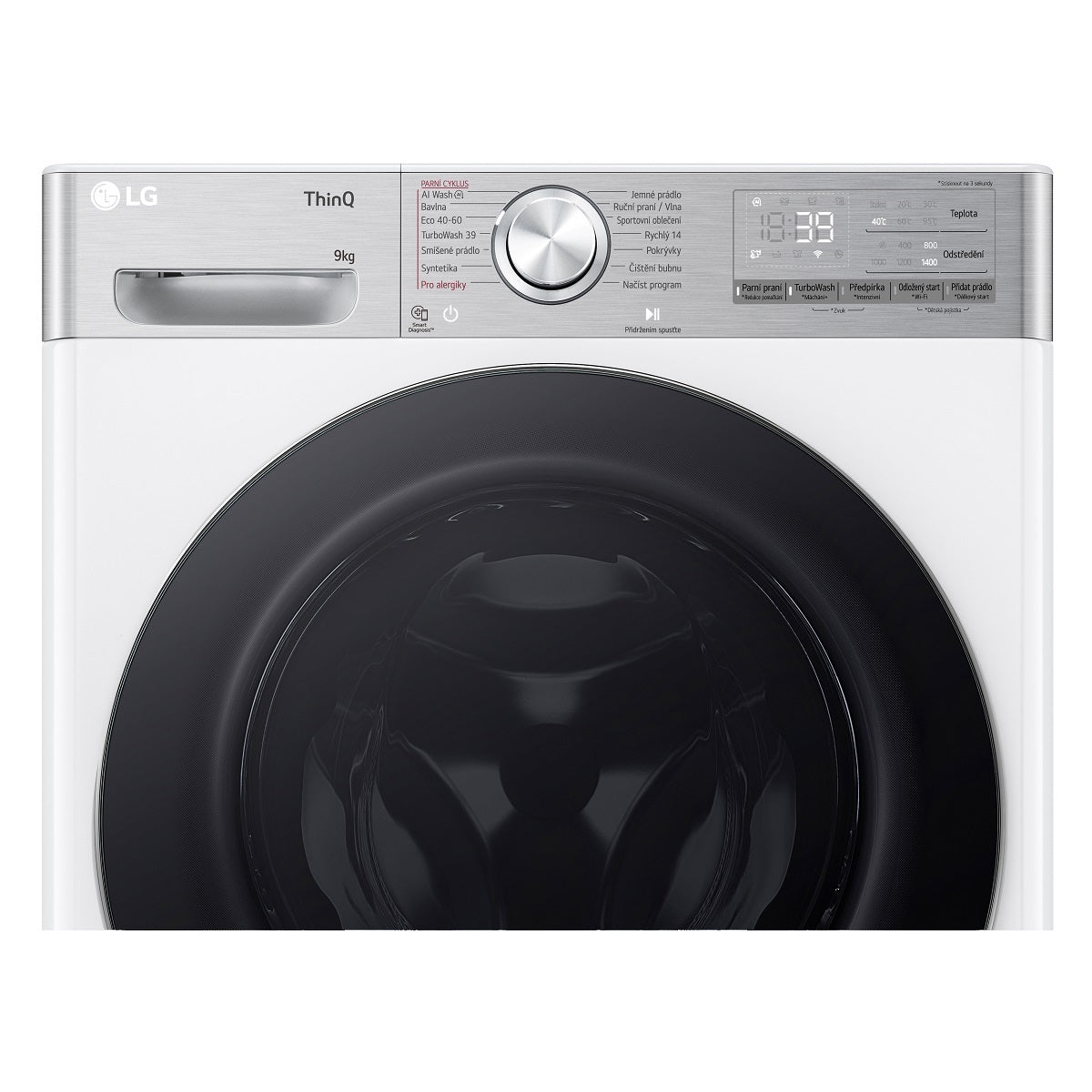 Práčka s predným plnením LG FSR9A94WC, A, 9kg