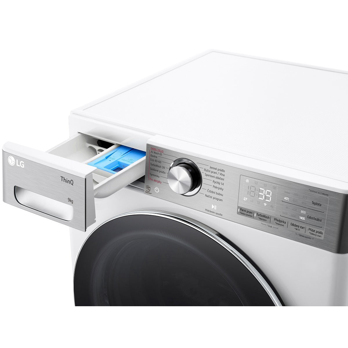 Práčka s predným plnením LG FSR9A94WC, A, 9kg