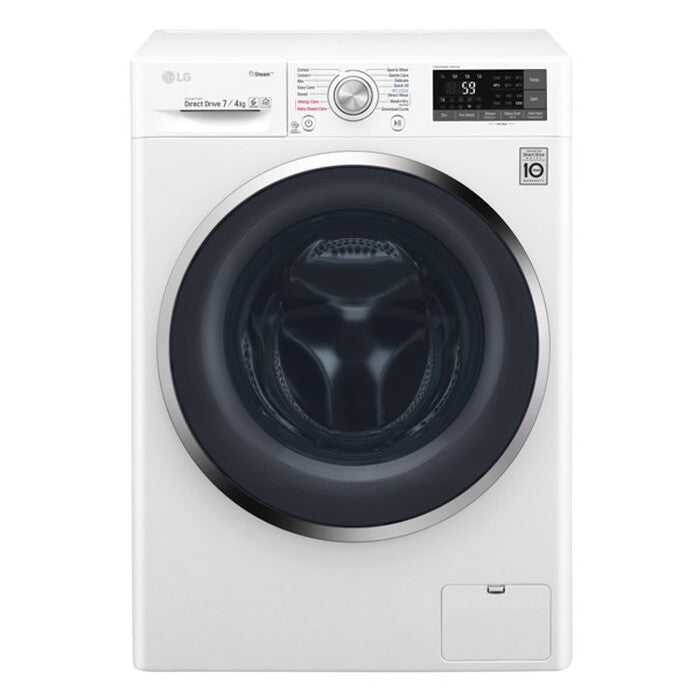 Práčka so sušičkou LG F72J7HG2W, B, 7/4 kg