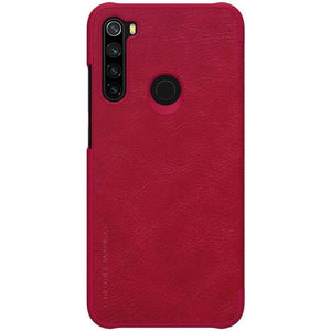 Puzdro na Xiaomi Redmi Note 8, kožené, červené