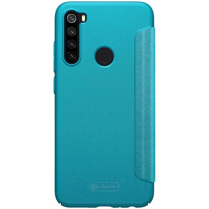 Puzdro na Xiaomi Redmi Note 8, kožené, modré