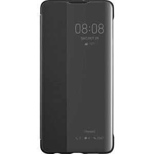 Puzdro pre Huawei P30, Smart View, čierna