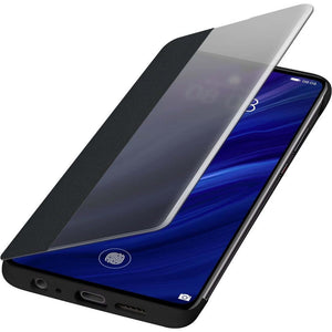 Puzdro pre Huawei P30, Smart View, čierna