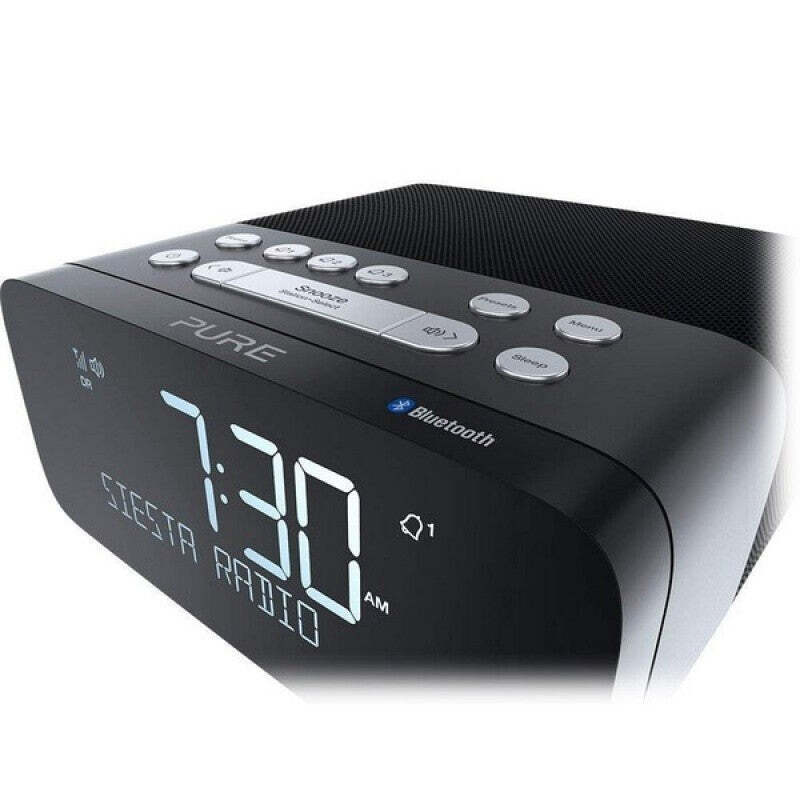 Rádiobudík s DAB +, FM a Bluetooth, PURE Siesta Rise S, grafit P