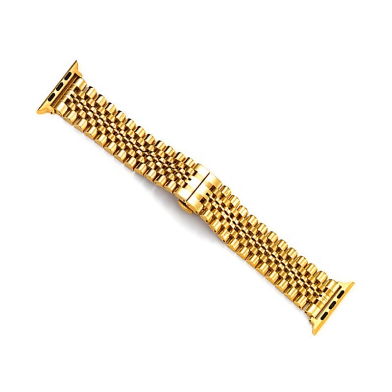 Remienok na Apple Watch 38/40 mm, Excellence oceľový, zlatý