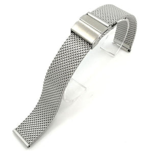 Remienok Deveroux, š. 18mm, WD21, oceľ. easy ck, strieb