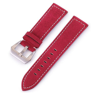 Remienok Deveroux, š. 22mm, PD17, PU, ??spona, červená
