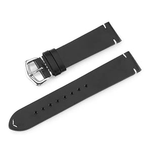 Remienok Deveroux, š. 22mm, PD5, koža, spona, čierna