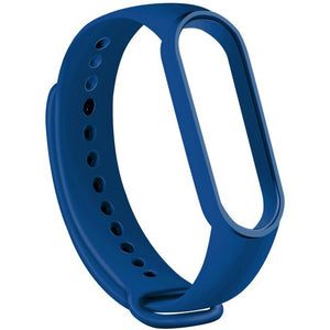 Remienok pre Xiaomi Mi Band 5, silikón, tmavo modrá