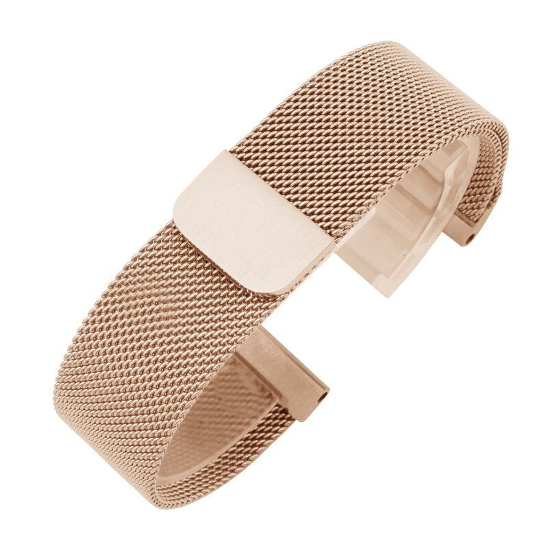 Remienok Deveroux, š. 22mm, WD16, oceľ. miláno, magnet,rose gold