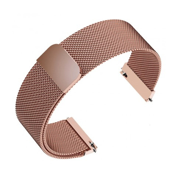 Remienok Deveroux, š. 22mm, WD16, oceľ. miláno, magnet,rose gold