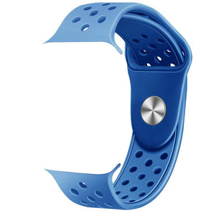 Remienok pre Apple Watch 42/44 mm a Immax SW10, modrá/čierna