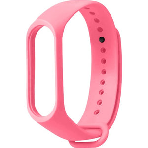 Remienok pre Xiaomi Mi Band 3/4, silikón, ružová