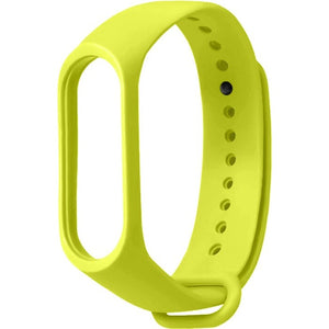 Remienok pre Xiaomi Mi Band 3/4, silikón, zelená