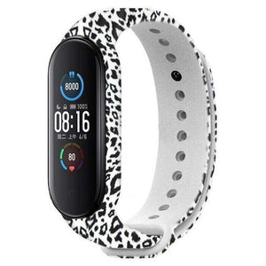 Remienok pre Xiaomi Mi Band 5, biela - tiger