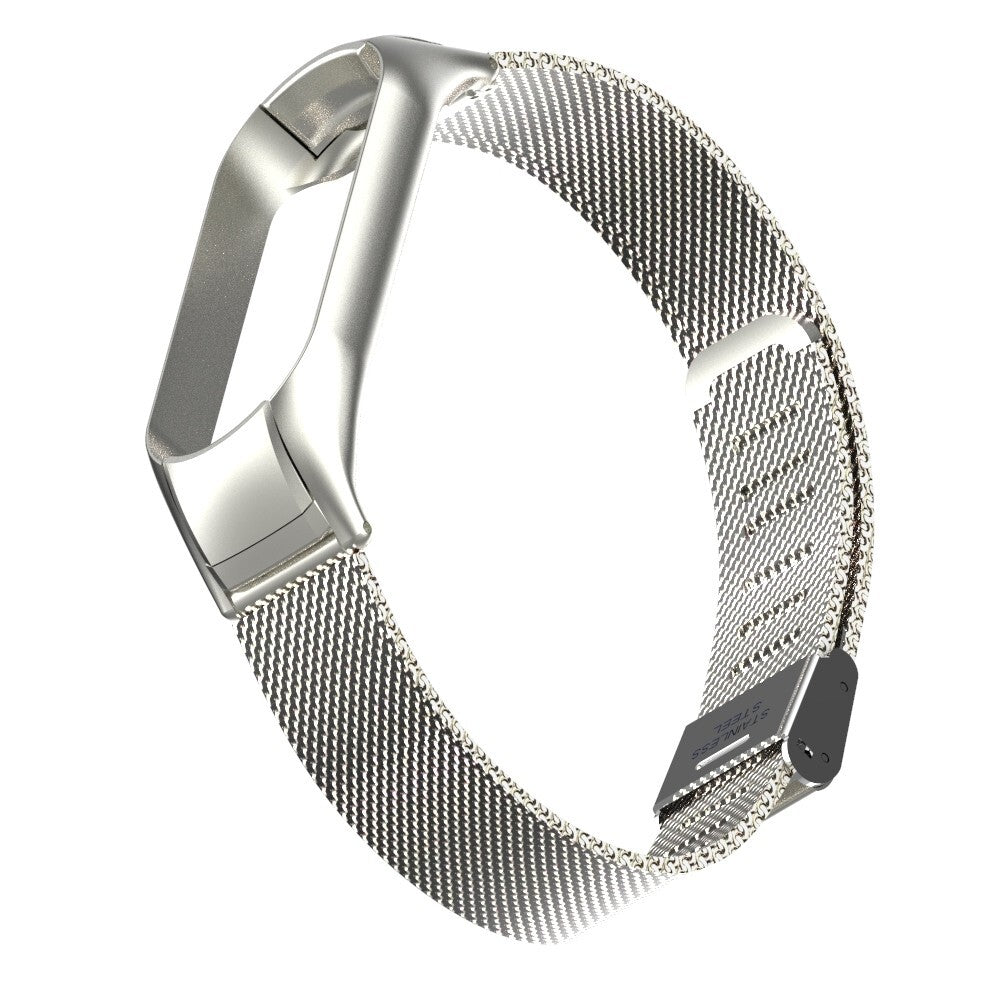 Remienok pre Xiaomi Mi Band 5 oceľ. miláno, easy click, striebor