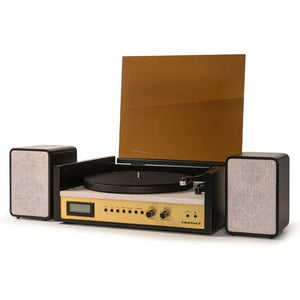 Retro gramofon Crosley Coda, černý
