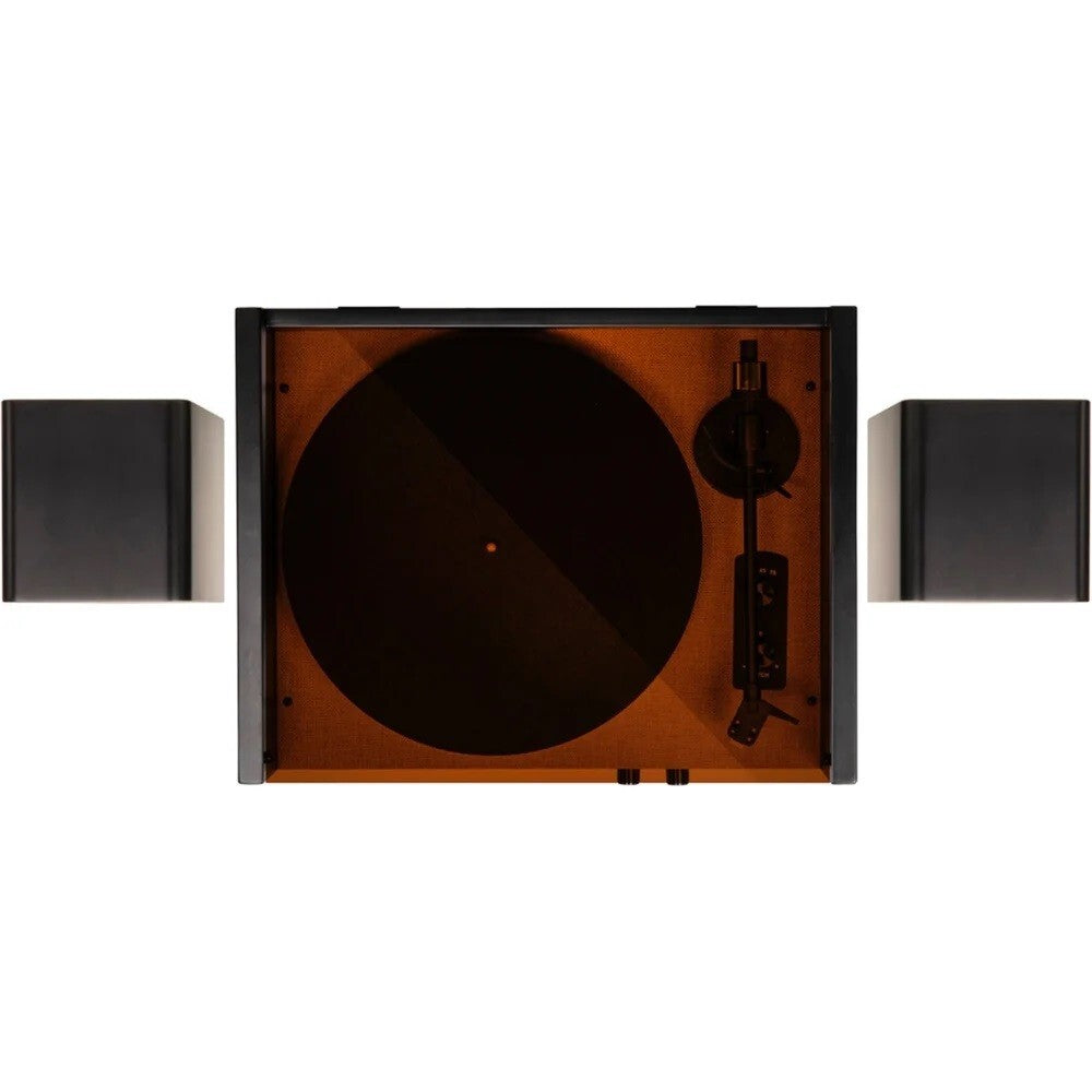 Retro gramofon Crosley Coda, černý