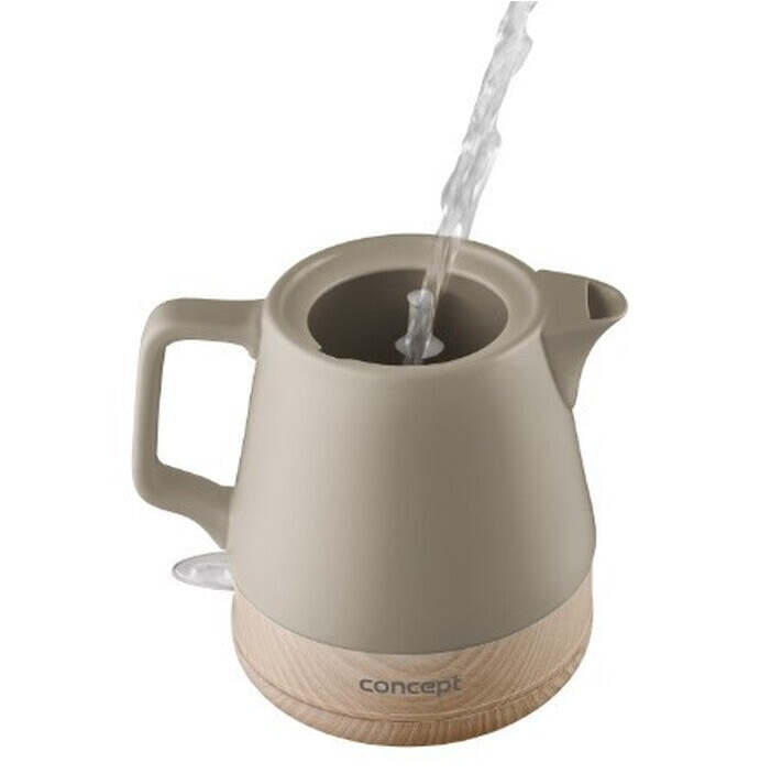 Rýchlovarná kanvica Concept RK0061, keramika, 1l