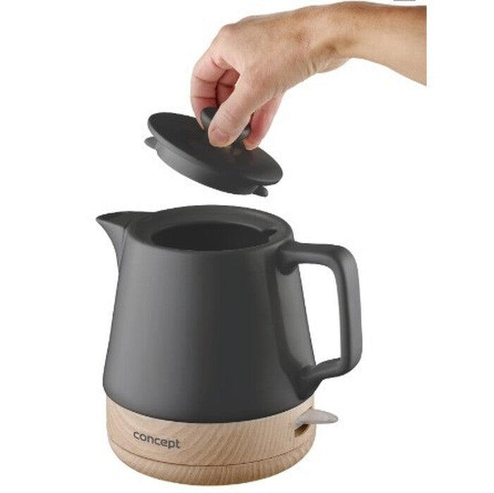 Rýchlovarná kanvica Concept RK0062, keramika, 1l