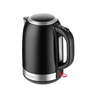 Rýchlovarná kanvica Concept RK3245, čierna/nerez, 1,7l