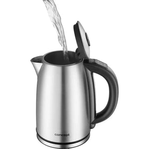 Rýchlovarná kanvica Concept RK3350, nerez, 1,7l