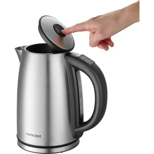 Rýchlovarná kanvica Concept RK3350, nerez, 1,7l