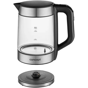 Rýchlovarná kanvica Concept RK4067, sklo, 1,7l