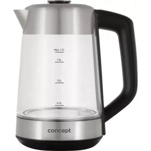 Rychlovarná kanvica Concept RK4190, sklo, 1,7l