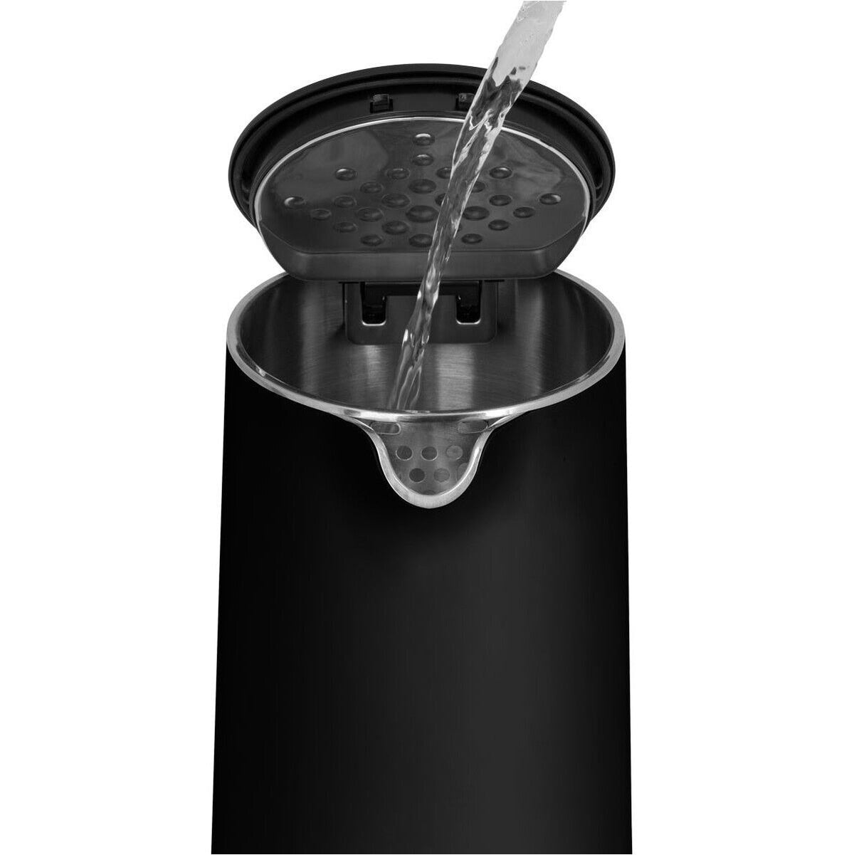Rýchlovarná kanvica Concept Salt &amp; Pepper RK3301, čierna, 1,5 l