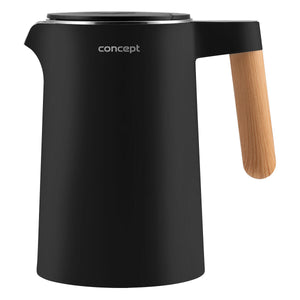 Rýchlovarná kanvica Concept Salt & Pepper RK3301, čierna, 1,5 l