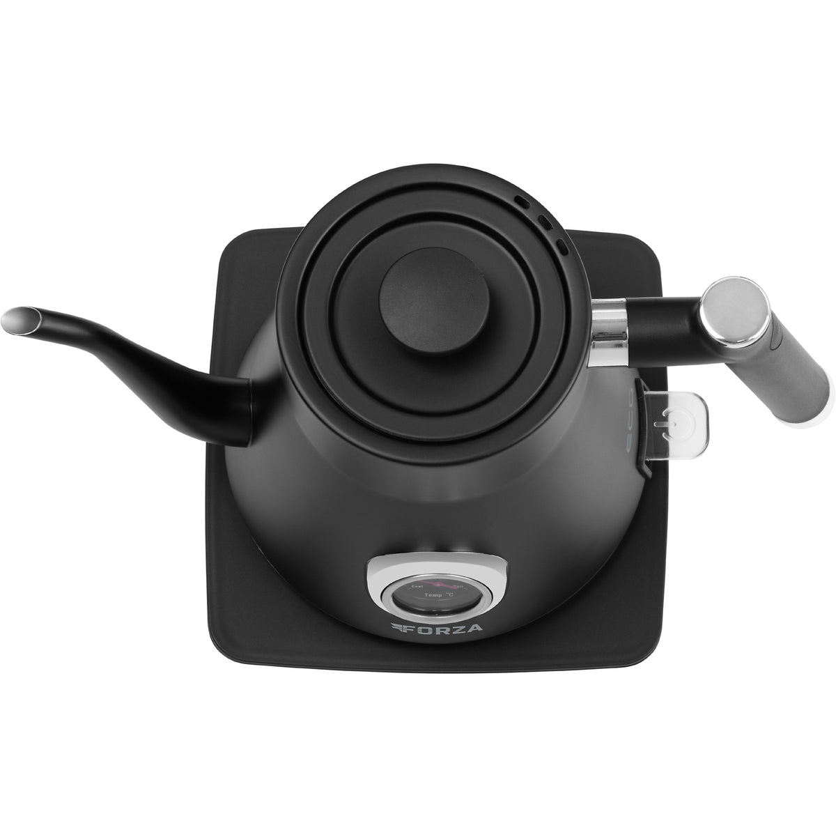 Rýchlovarná kanvica ECG Forza 5000 Pour over Nero, 0,8l