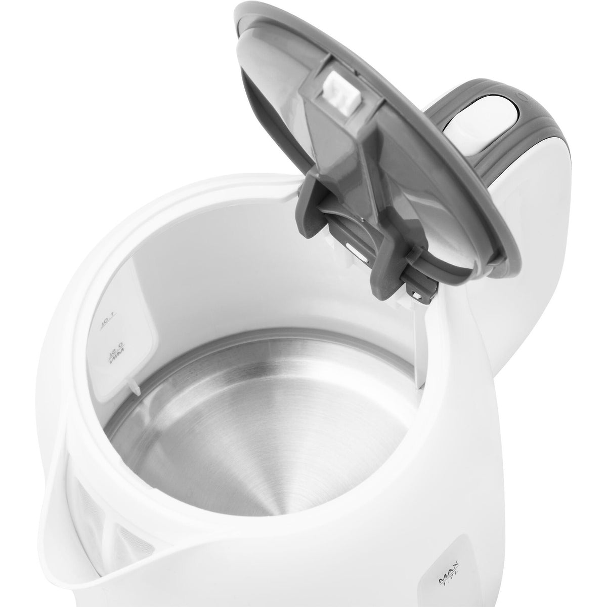 Rýchlovarná kanvica ECG RK 1759 Classica Grigio, biela, 1,7l