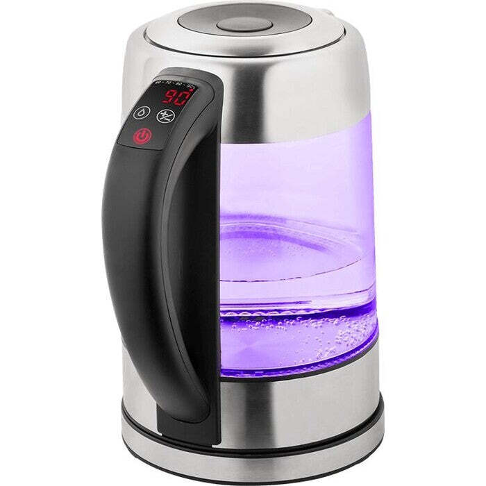 Rýchlovarná kanvica ECG RK 1777 Colore, sklo, 1,7l ROZBALENÉ