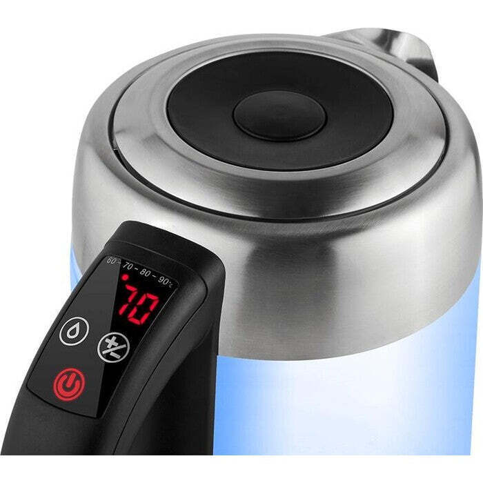 Rýchlovarná kanvica ECG RK 1777 Colore, sklo, 1,7l ROZBALENÉ