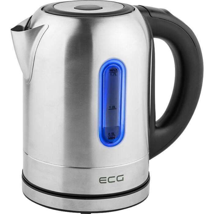 Rýchlovarná kanvica ECG RK 1785, nerez, 1,7l VADA VZHĽADU, ODRENINY
