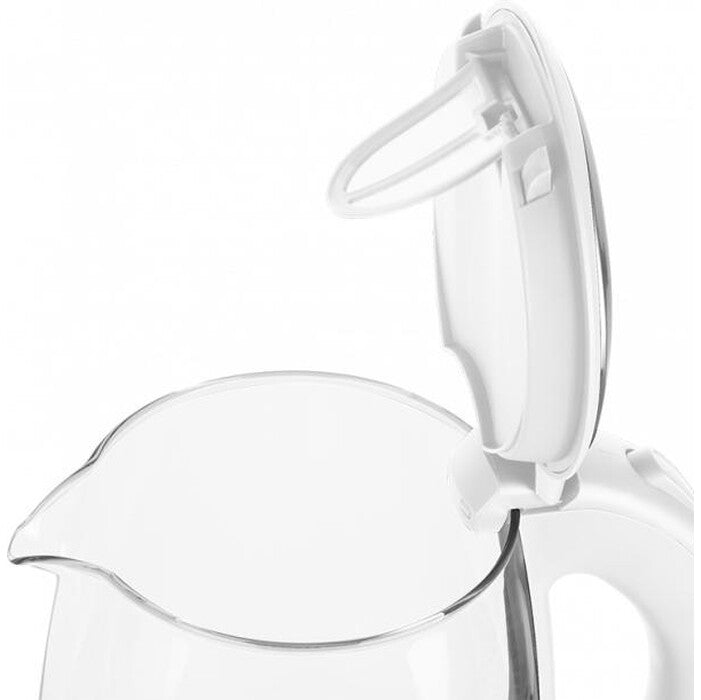 Rýchlovarná kanvica ECG RK 2020 White Glass, biela, 2l