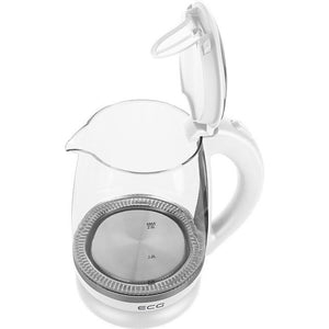 Rýchlovarná kanvica ECG RK 2020 White Glass, biela, 2l