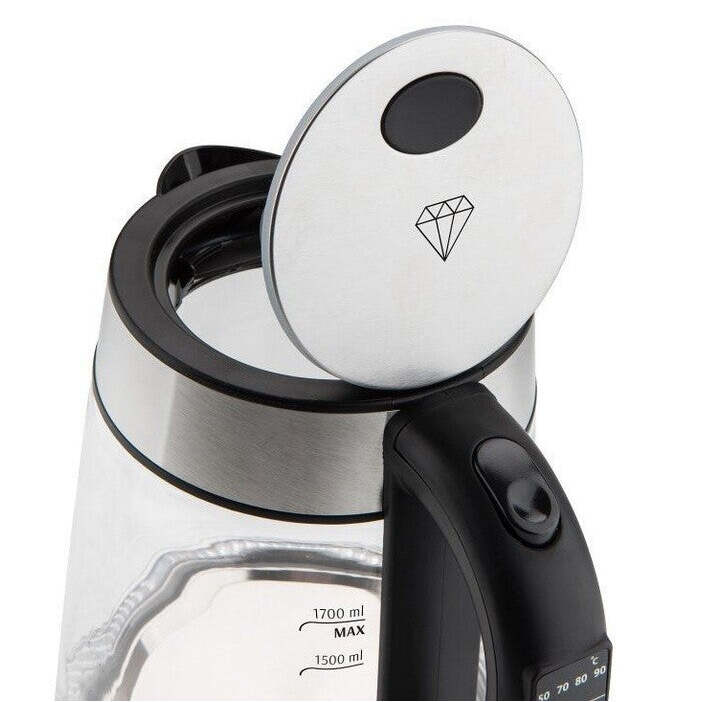 Rýchlovarná kanvica ETA Crystela Digi 7153 90000, sklo, 1,7l POŠ