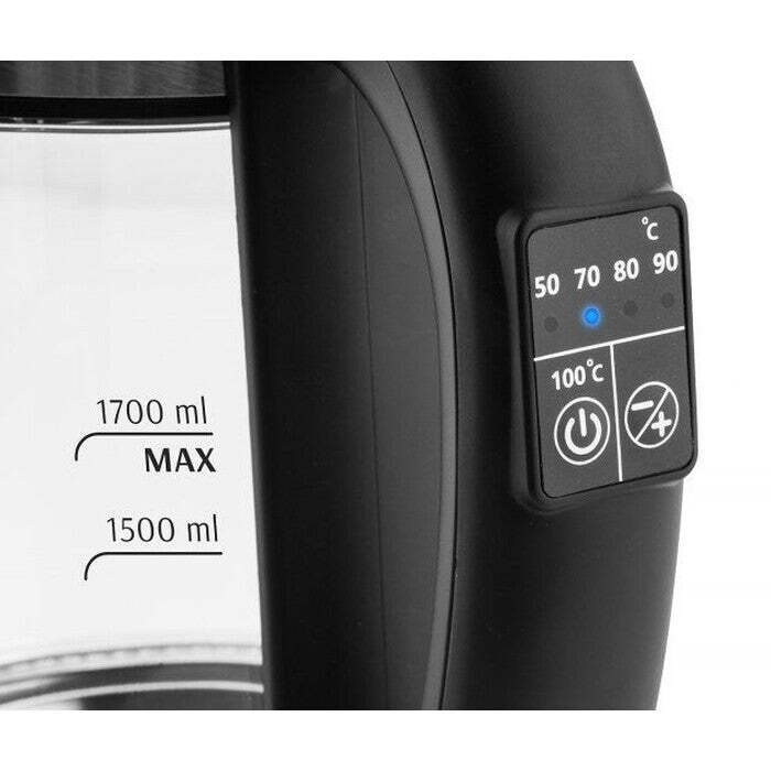 Rýchlovarná kanvica ETA Crystela Digi 7153 90000, sklo, 1,7l POŠ