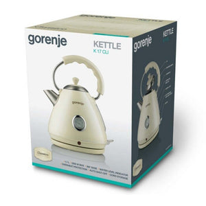 Rýchlovarná kanvica Gorenje K17CLI, biela, 1,7l POŠKODENÝ OBAL