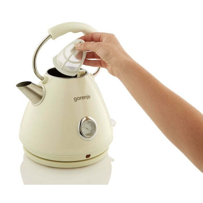 Rýchlovarná kanvica Gorenje K17CLI, biela, 1,7l POŠKODENÝ OBAL