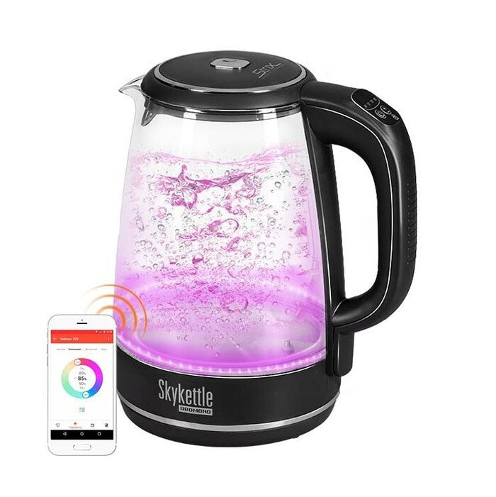 Rýchlovarná kanvica Redmond RK-G200S-E, sklo, 2l