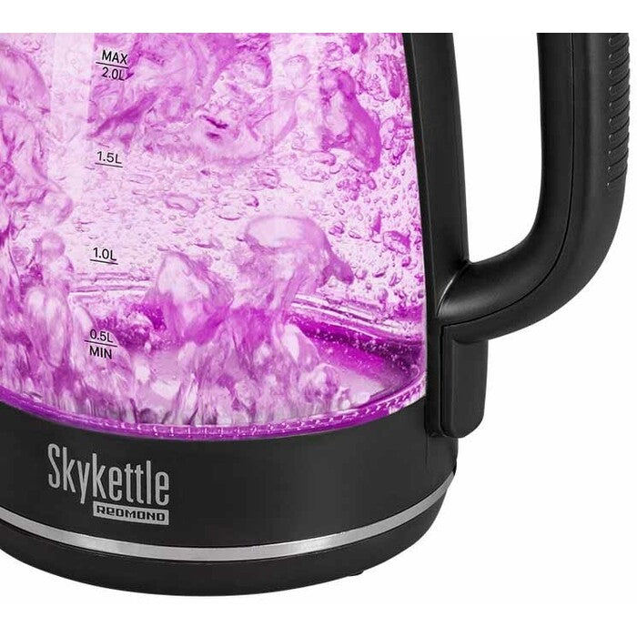 Rýchlovarná kanvica Redmond RK-G200S-E, sklo, 2l