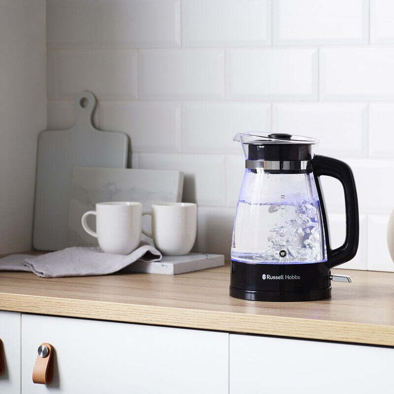 Rýchlovarná kanvica Russell Hobbs 26080-70, sklo, 1,7 l