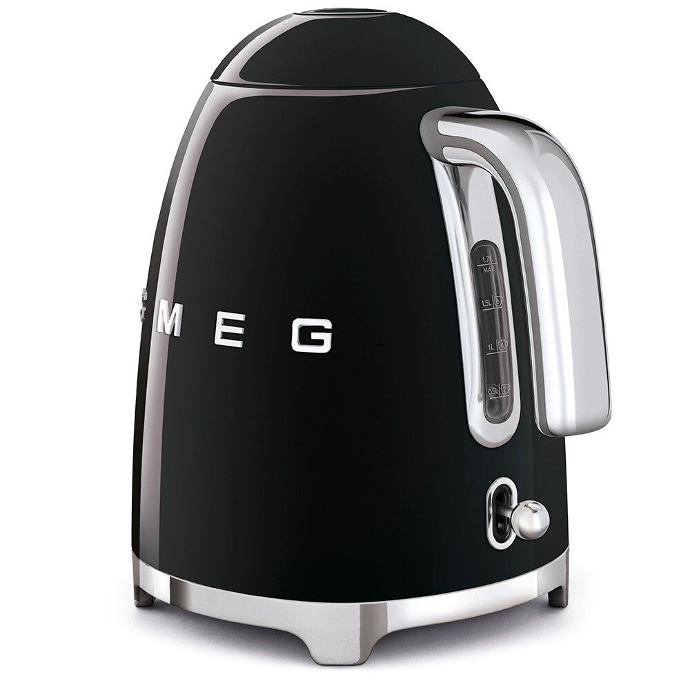 Rýchlovarná kanvica SMEG 50&#39;s Retro Style KLF03BLEU,čierna,1,7l